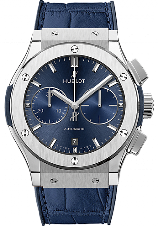 Hublot Архив Hublot Blue Chronograph Titanium 42 mm 541.NX.7170.LR