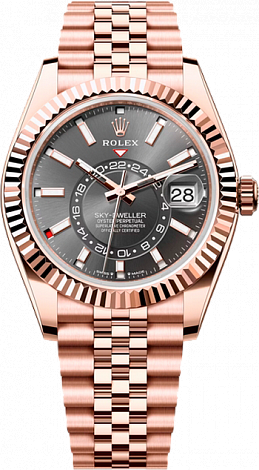 Rolex Sky-Dweller 42mm Everose Gold 336935-0008