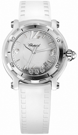 Chopard Архив Chopard Happy Sport Round 38mm 3 Diamonds Edition 2 288507-9020