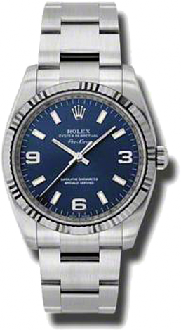 Rolex Архив Rolex Air-King 34mm Steel and White Gold 114234 blao