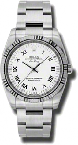 Rolex Архив Rolex Air-King 34mm Steel and White Gold 114234 wro