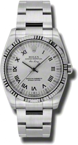 Rolex Архив Rolex Air-King 34mm Steel and White Gold 114234 sro